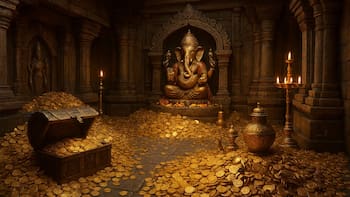 Hallazgo del siglo: descubren un centenar de monedas de oro en un antiguo templo y le pertenece todo a un país