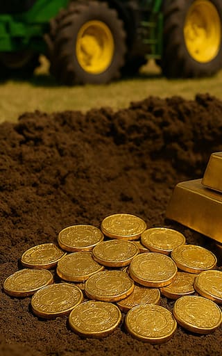 Hallazgo del siglo | Desentierran monedas y lingotes de oro en un campo cultivado y pertenecen a un solo país