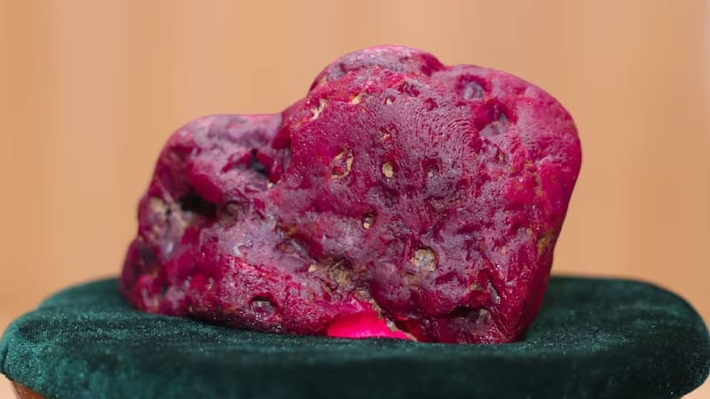 Hallazgo del siglo | Encontraron un rubí de 11.000 quilates que redefine la minería en Myanmar