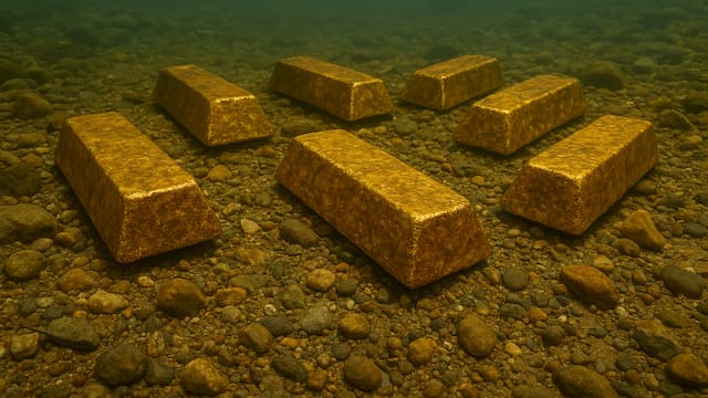 Hallazgo del siglo: más de 2000 años después descubren toneladas de lingotes en un río y cambia la historia de todo un país