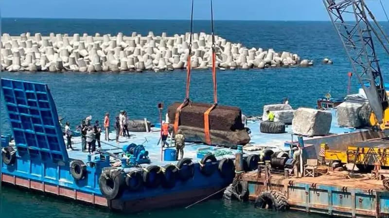 Hallazgo histórico: rescatan del mar restos del Faro de Alejandría, una de las siete maravillas del mundo