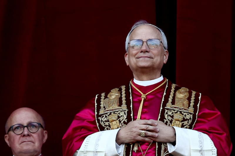 Hallazgo insólito: descubrieron que el papa León XIV es primo de Madonna y Justin Bieber. Foto: Reuters