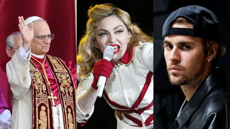 Hallazgo insólito: descubrieron que el papa León XIV es primo de Madonna y Justin Bieber