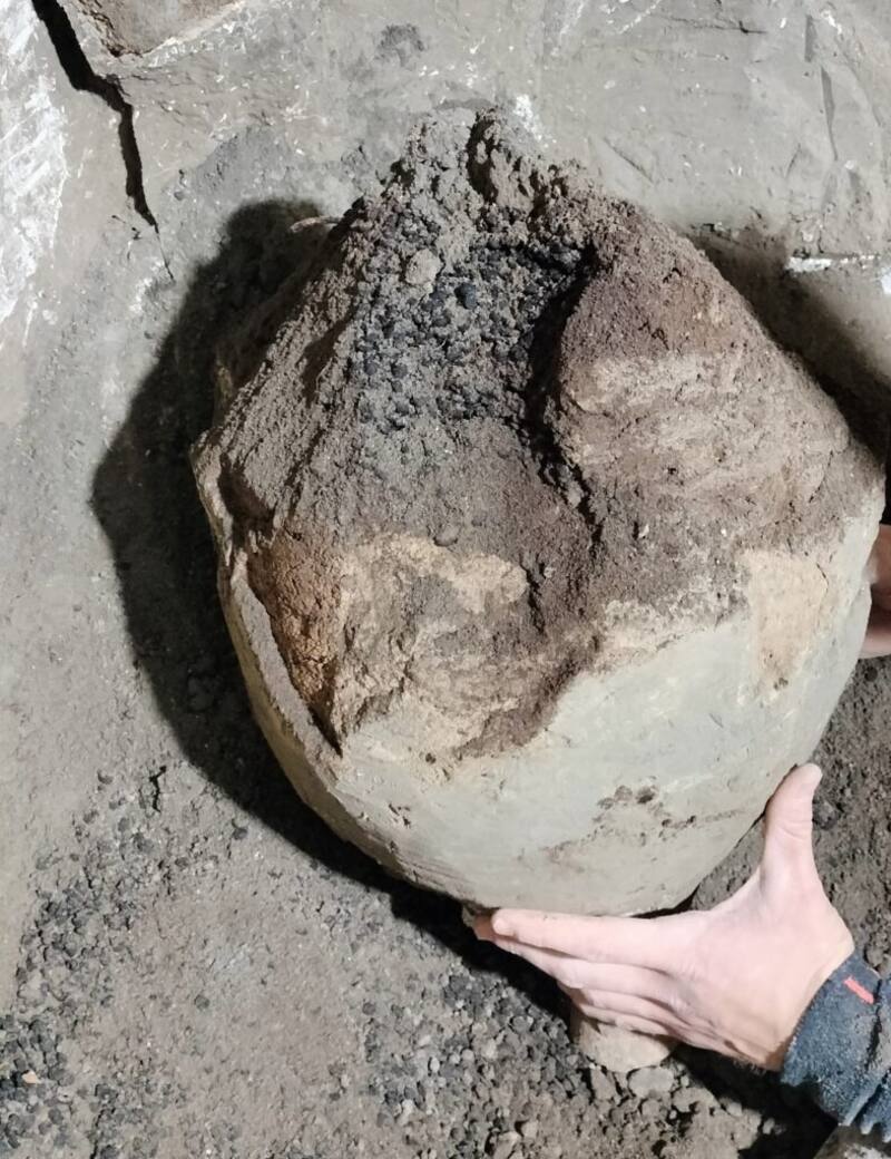 Excavaciones en la villa de Civita Giuliana, a las afueras de Pompeya (sur).