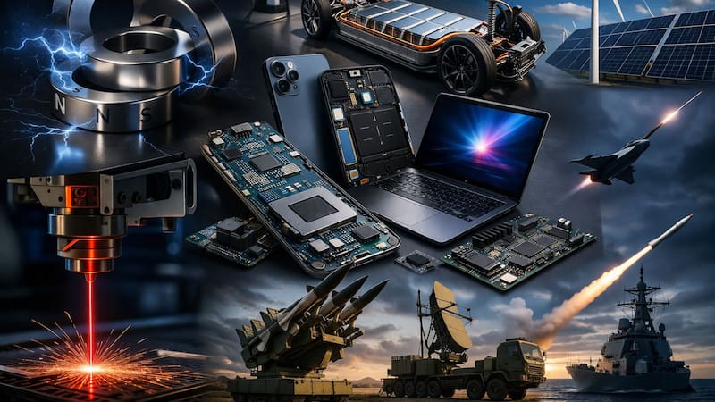 Hallazgo sin precedentes: China descubrió un yacimiento que podría definir la guerra y cambia el panorama mundial. Foto: ChatGPT