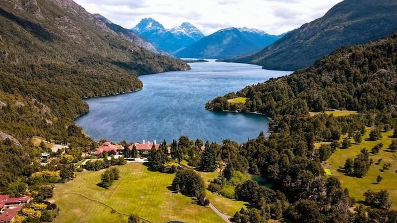 Vista del lago Escondido en Bariloche. Foto: Tripadvisor