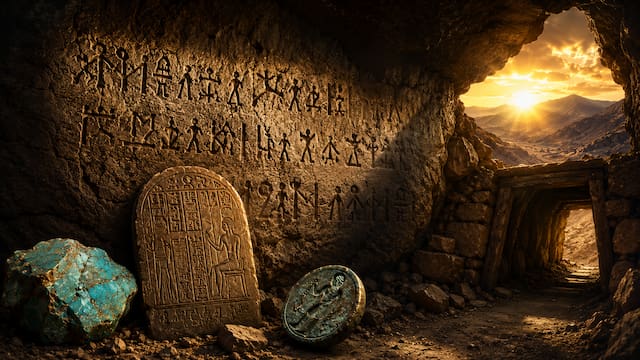 Un investigador pasó ocho años analizando inscripciones de 3.800 años en una mina egipcia. Lo que encontró dejó a los arqueólogos sin palabras.
