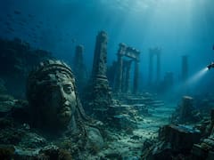 Arqueólogos encuentran una ciudad oculta como Atlántida en el fondo de un lago y ya es el descubrimiento del siglo