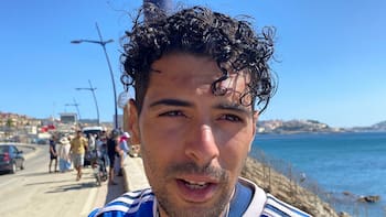 Ibrahim, padre de un desaparecido de 17 años que cruzo a Ceuta nadando: “¿Has visto a mi hijo?”
