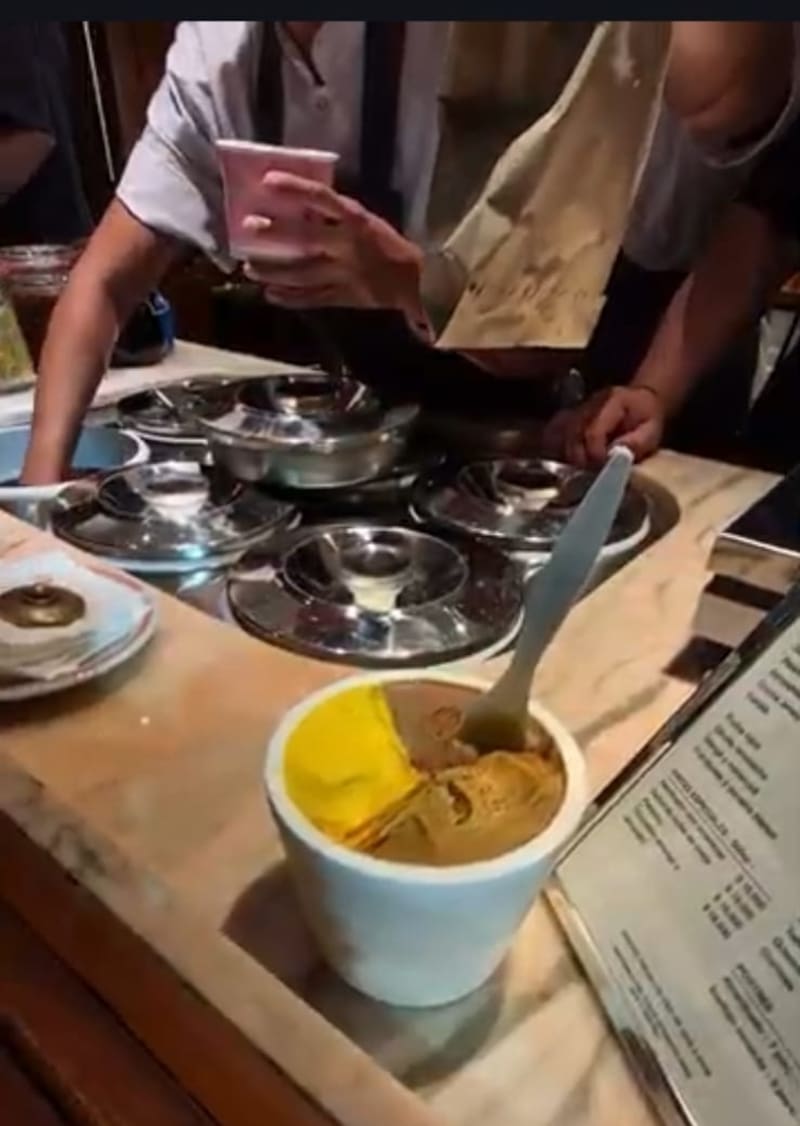 Los helados de El Kiosco tienen gustos rotativos por estación.