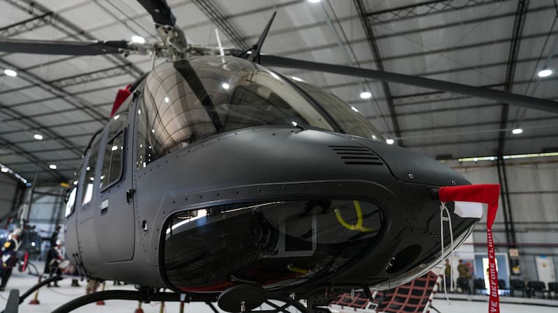 El Ejército completó la sexta y última incorporación del helicóptero Bell 407GXi.