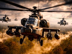 Estados Unidos despliega 32 helicópteros de guerra y ya se prepara para usarlos: nunca volaron tantos en la historia