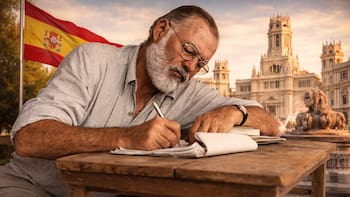 Ernest Hemingway, escritor estadounidense: “Madrid no tiene el aspecto que uno espera de España, no es pintoresca”