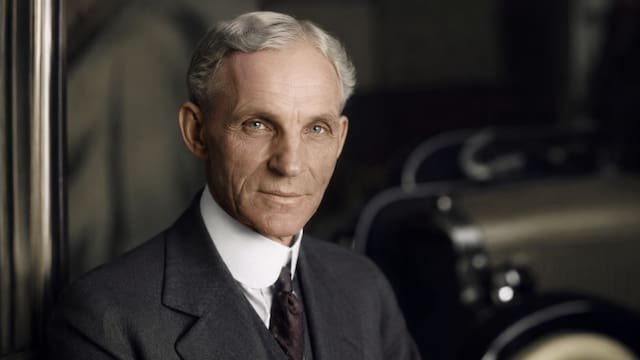 Henry Ford, histórico empresario: “Prefiero que 20.000 empleados estén contentos a que unos pocos se hagan millonarios”