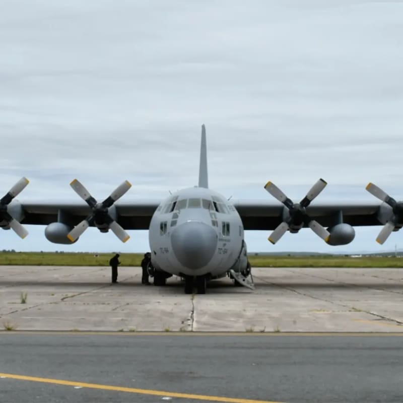El Hércules C-130 tiene una función esencial dentro de la Fuerza Aérea