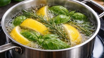 Calentar albahaca, cáscara de limón y romero: por qué lo recomiendan y para qué funciona