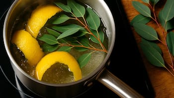Hervir cáscara de limón, eucalipto y romero: para qué funciona y por qué lo recomiendan en el hogar