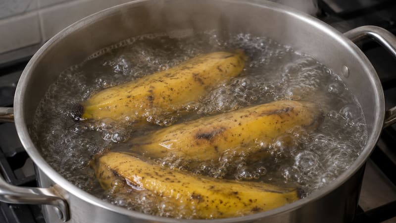 El trabajo demostró que someter la banana al calor multiplica sus beneficios.
