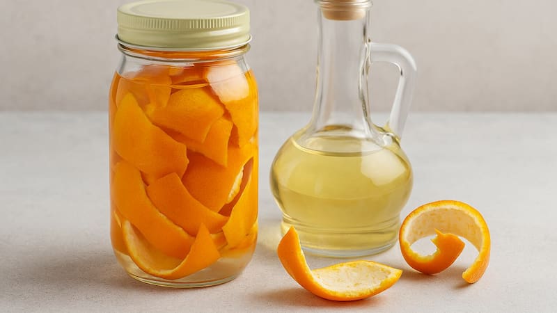 Cáscara de naranja con vinagre: por qué sugieren esta mezcla y para qué funciona. (Imagen: archivo).