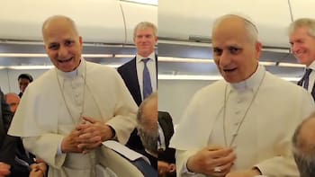 ¿Hincha del Real Madrid o del Barcelona? El papa León XIV se definió en el avión y la respuesta no dejó dudas
