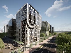 La nueva zona de lujo en Núñez ahora suma suma un edificio de oficinas “flexible” en el ex Tiro Federal