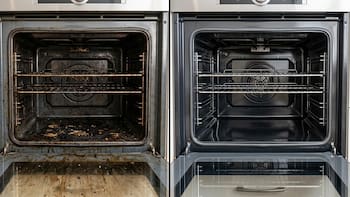 El método casero para eliminar la grasa pegada del horno usando solo vinagre y sal gruesa: cómo limpiar las zonas más difíciles sin productos químicos