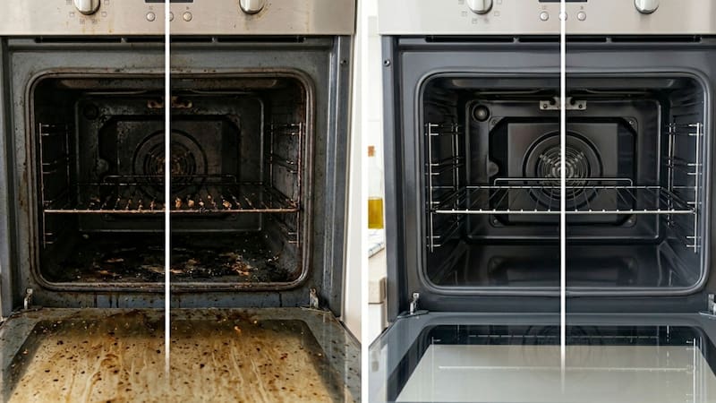 La acumulación también puede afectar el aire dentro de la cocina.