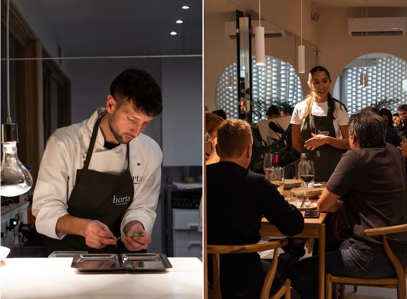 Son pareja, emigraron a Portugal, y volvieron a la Argentina para abrir su restaurante: ya está en la Guía Michelin