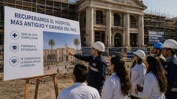 Recuperan el hospital más antiguo y grande del país: será de alta complejidad, formará a estudiantes y se convertirá en la nueva joya de la medicina