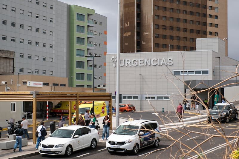 GRAFCAN3396. SANTA CRUZ DE TENERIFE, 06/05/2026.- El Hospital Universitario Nuestra Señora de la Candelaria este miércoles en Santa Cruz de Tenerife. EFE/Alberto Valdés