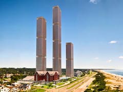 Construyen uno de los hoteles más altos de Sudamérica: tendrá 64 habitaciones, casino y costará más de USD 500 millones