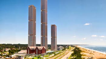 Construyen uno de los hoteles más altos de Sudamérica: tendrá 64 habitaciones, casino y costará más de USD 500 millones