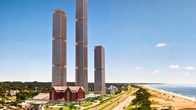 Construyen uno de los hoteles más altos de Sudamérica: tendrá 64 habitaciones, casino y costará más de USD 500 millones