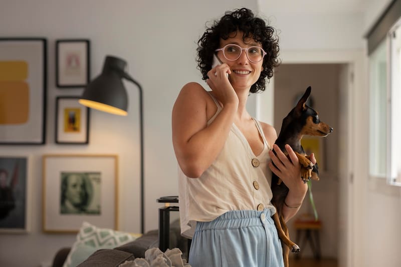Visa B-1 para trabajar como housesitter en Estados Unidos.