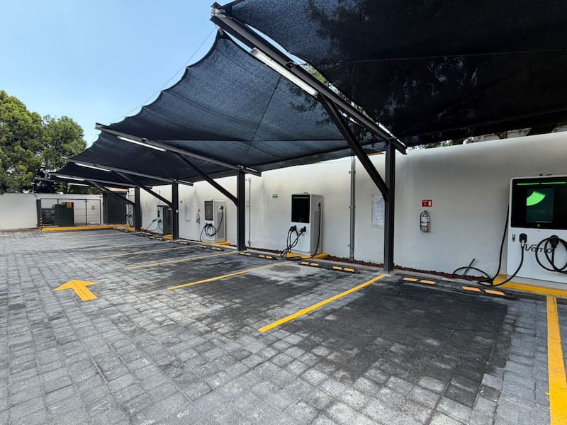 Hub de carga de autos en Nuevo León de Vemo.