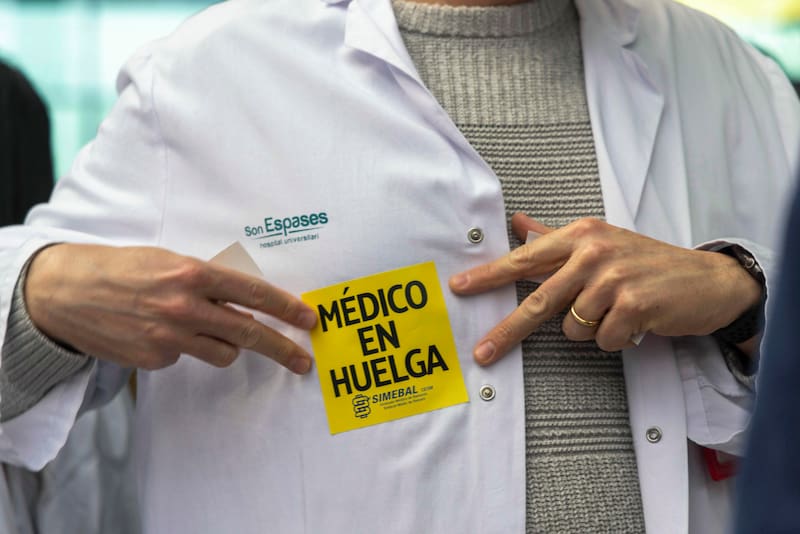 Huelga de médicos en España