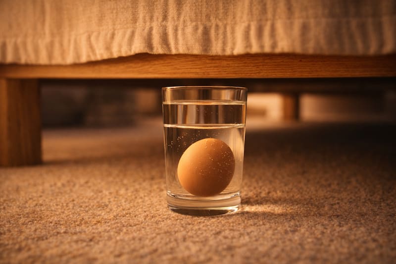 El ritual del huevo en el agua tiene diferentes variantes. (Fuente: archivo)