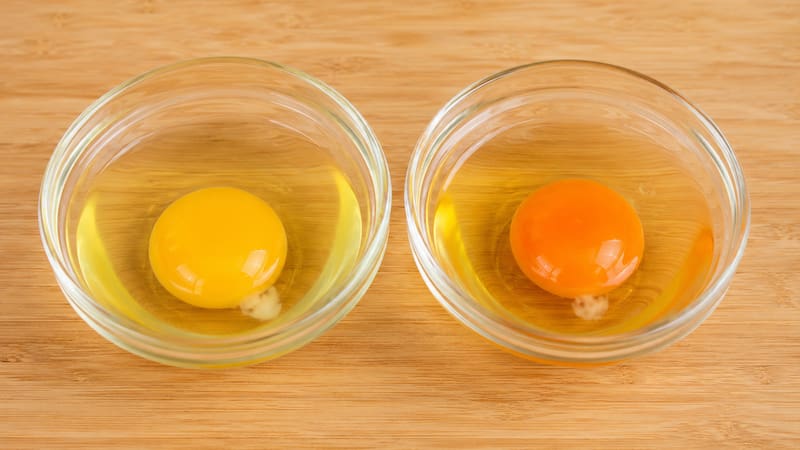 Una yema naranja no significa necesariamente que el huevo tenga mayor calidad nutricional.