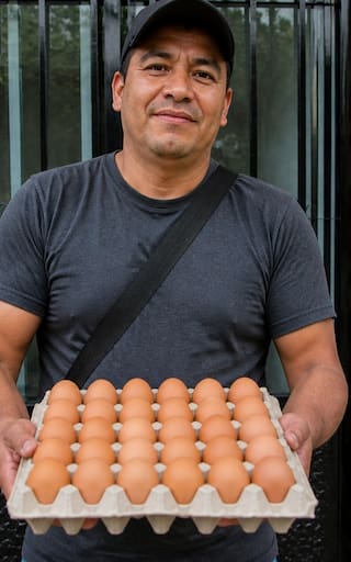 Huevos gratis para todas las familias: la Ciudad regala maples hasta el 30 de mayo