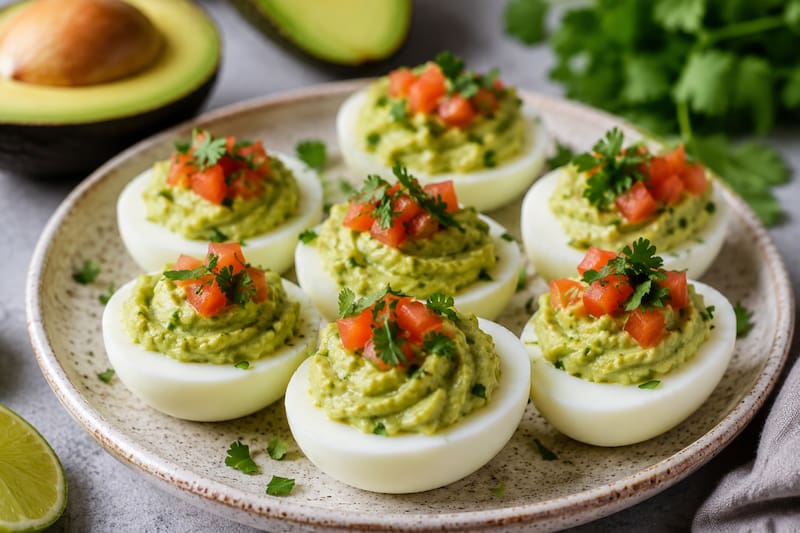 Se trata de una receta fácil, saludable y con pocos ingredientes que combina proteínas y grasas saludables para empezar el día con energía. (Imagen ilustrativa creada con IA)