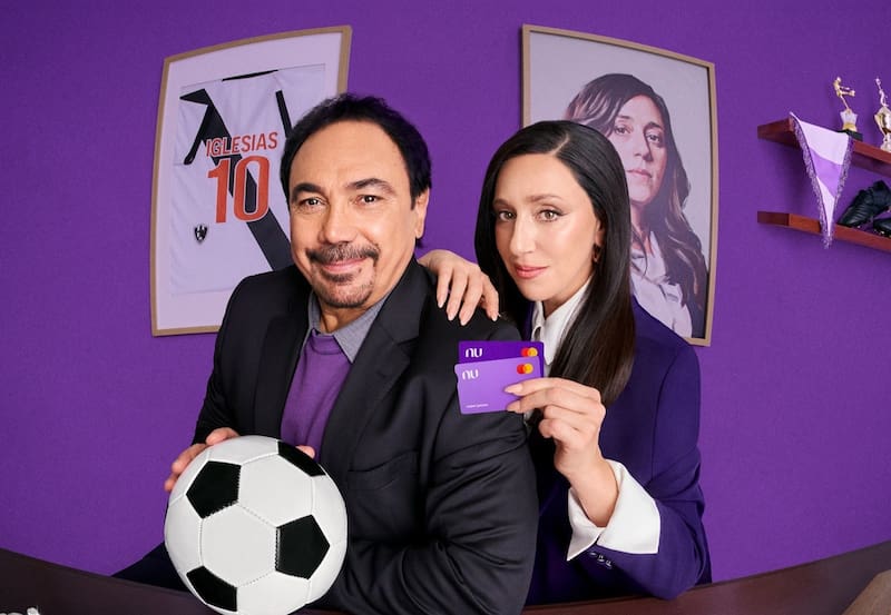 Hugo Sánchez y Mariana Treviño en la campaña "Club sin peros" | Cortesía