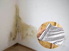 Cómo saber si tienes humedad en las paredes usando papel aluminio: el truco sencillo que se volvió viral