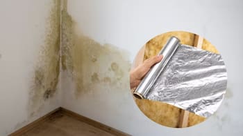 Cómo saber si tienes humedad en las paredes usando papel aluminio: el truco sencillo que se volvió viral