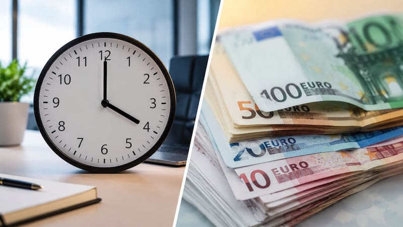 Ideal para trabajar menos: el país europeo con jornadas laborales de 6 horas y sueldos de más de 3500 euros