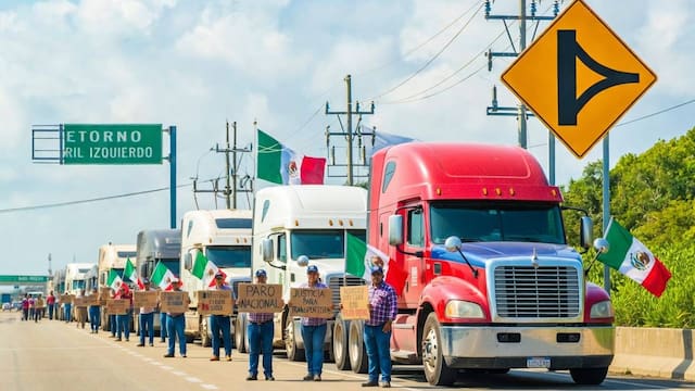 URGENTE | Paro de transporte en México: estas serán las autopistas y vías bloqueadas