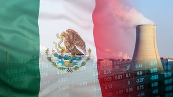 México tiene una única central nuclear: sus dos reactores están en Veracruz y generan el 8,9% de la energía de CFE