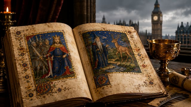 Descubren una joya medieval del rey Arturo y el “Santo Grial” que estuvo oculta durante siglos: expertos temen lo peor