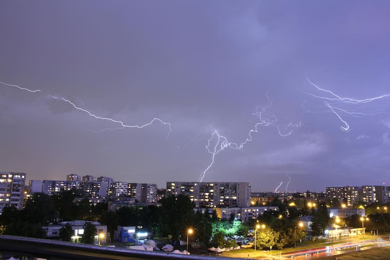 La inestabilidad se potenciará y se esperan fuertes tormentas en el AMBA con probabilidad de granizo y fuertes ráfagas localizadas. Foto (Archivo)