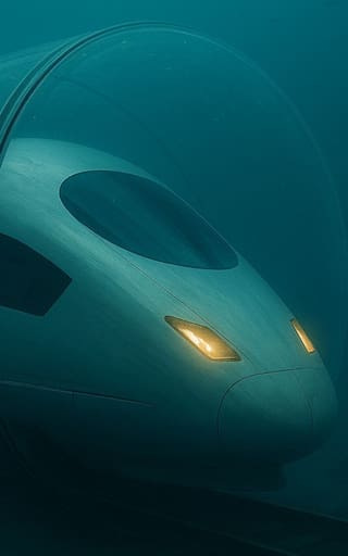 Construyen el tren submarino de alta velocidad más largo del mundo: irá debajo del océano y conectará dos continentes en minutos