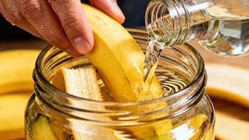 Mezclar vinagre con café usado y cáscaras de banana: por qué lo recomiendan y para qué sirve